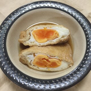 やさしい味の卵巾着